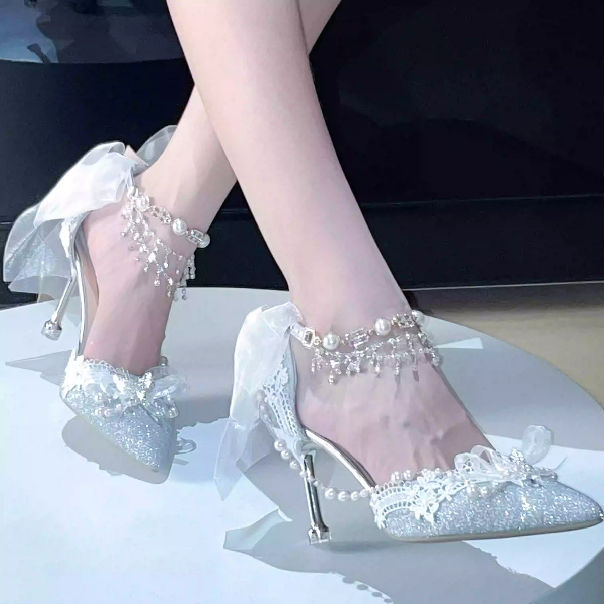 Gorgeous sparkly heels