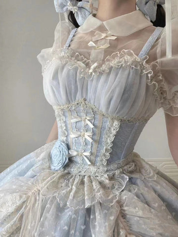 lolita princess dress sweet lace ballet dress