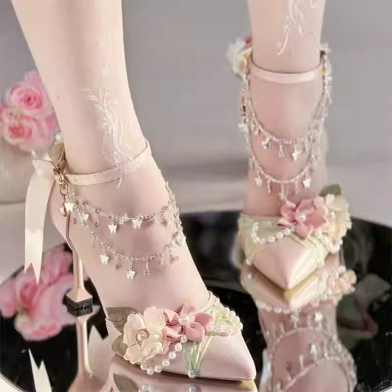 Lolita elegant high heels