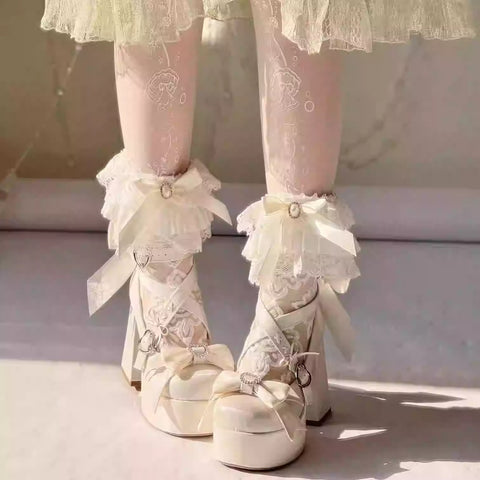 Sweet Ballet Lolita High Heels