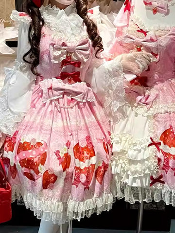 Strawberry Lolita Cake Dress