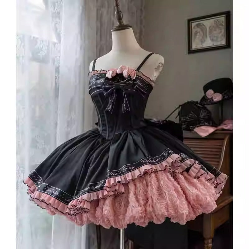 Sweetheart Ballet Silk Dress