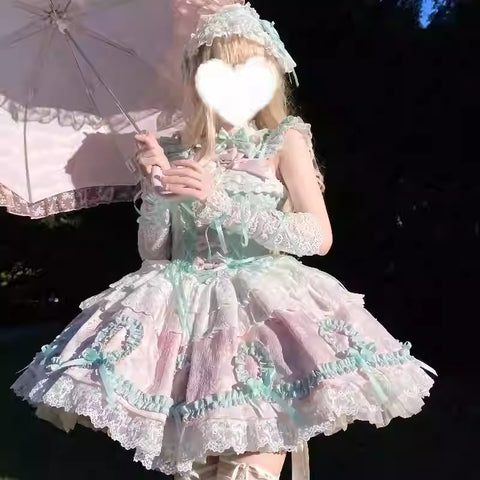 Handmade customized cute Lolita suit