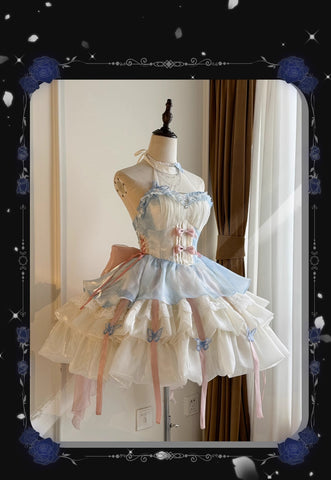 "God of Love" Lolita halterneck dress