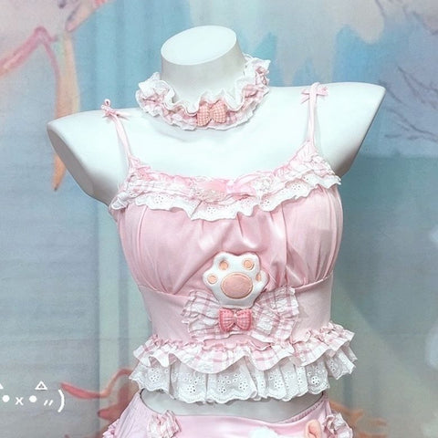 Original handmade cute kitty suit