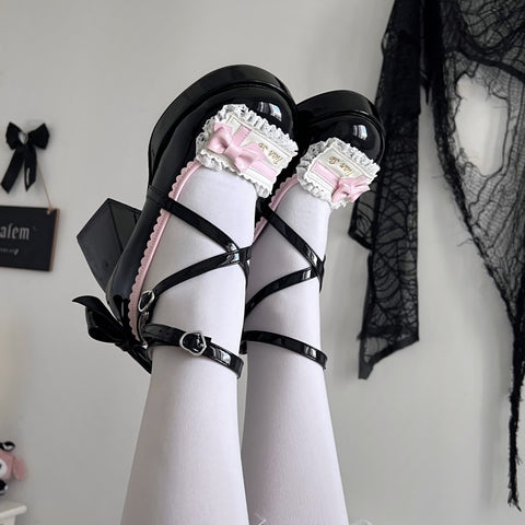 Original Lolita elegant high heel loa shoes