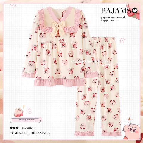 Hellokitty Pajamas Spring and Autumn Pure Cotton Long-sleeved Pajamas