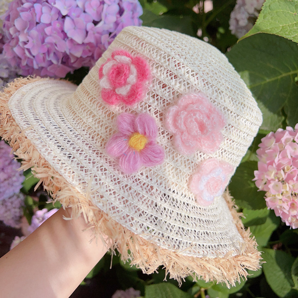 Summer Princess Style Sun Visor Hat - Jam Garden