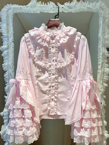 Original Design Lolita Bow Inner Shirt