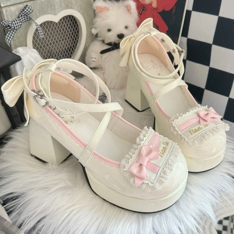 Original Lolita elegant high heel loa shoes