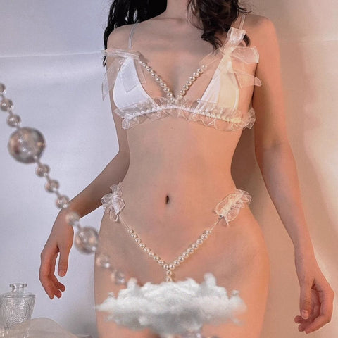 New sexy lingerie female hollow set