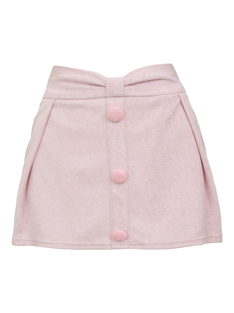 [Daily Soufflé] Pink Jacket + Suspender + Pink Skirt