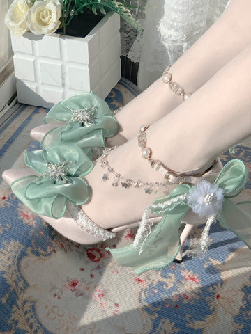 Original lolita wedding shoes lolita shoes