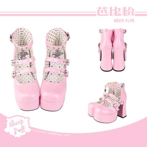 Original waterproof platform sweet hot girl high heels