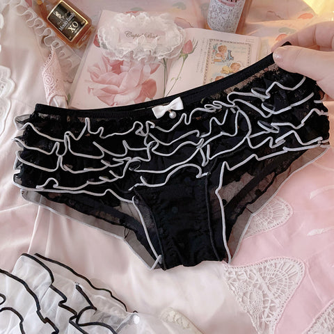 Sexy Cute Vintage Lolita Lace Cake Barbie Panties