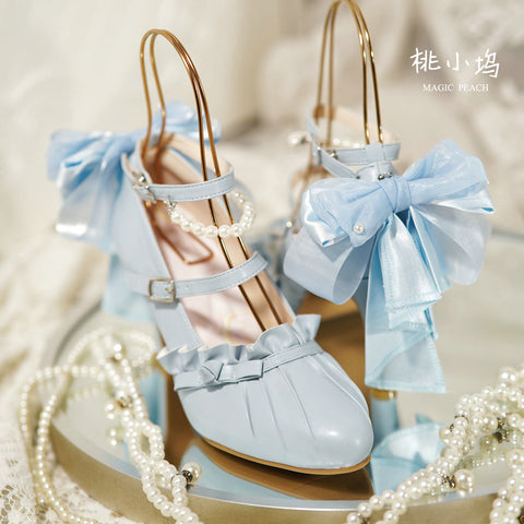 Original bride lolita high heels single shoes mermaid princess