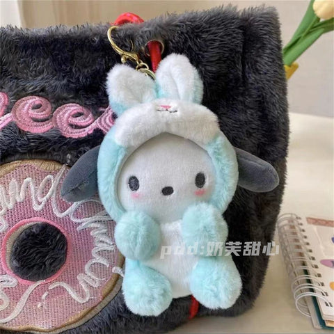 Cute Hello Kitty Plush Pendant Cartoon Doll Doll Pendant Backpack Keychain