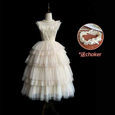 Lvory Tower | Summer Fantasy Flowy Tulle Dress OP/JSK