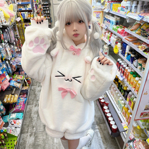 Japanese soft girl student Korean loose versatile cute sweater