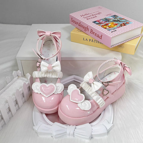 Cupid Sweetheart Soft Girl Lolita Shoes