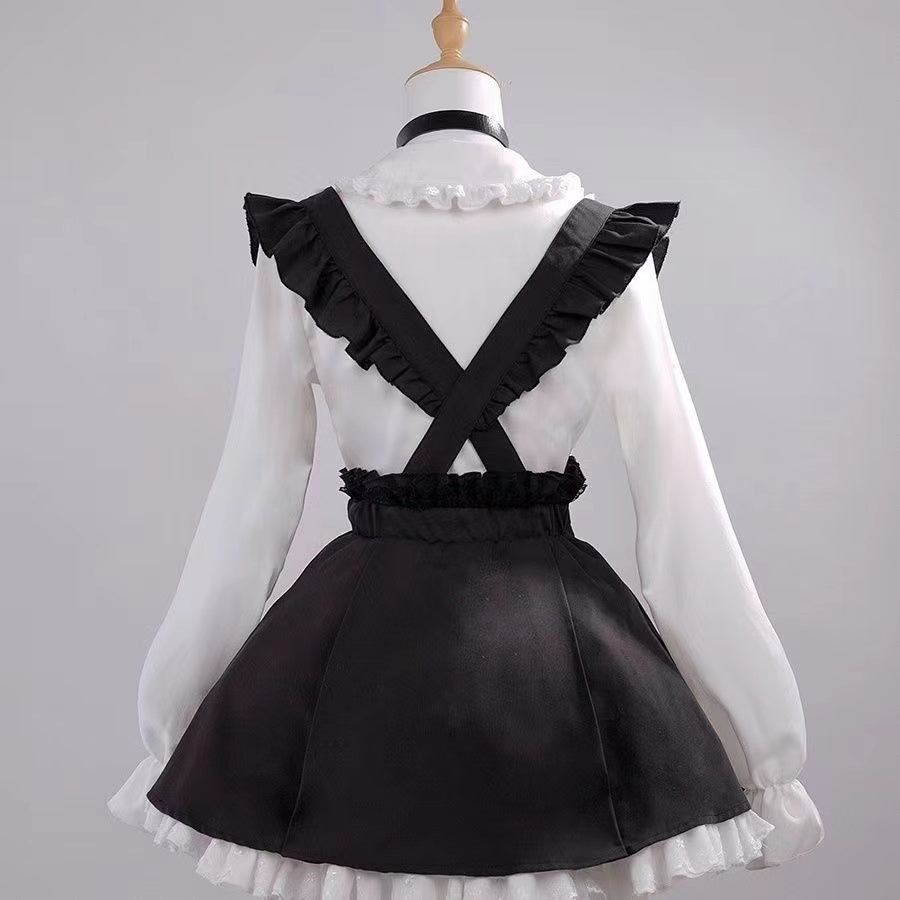 Miku Cute Mine Cosplay Shirt + Skirt Set