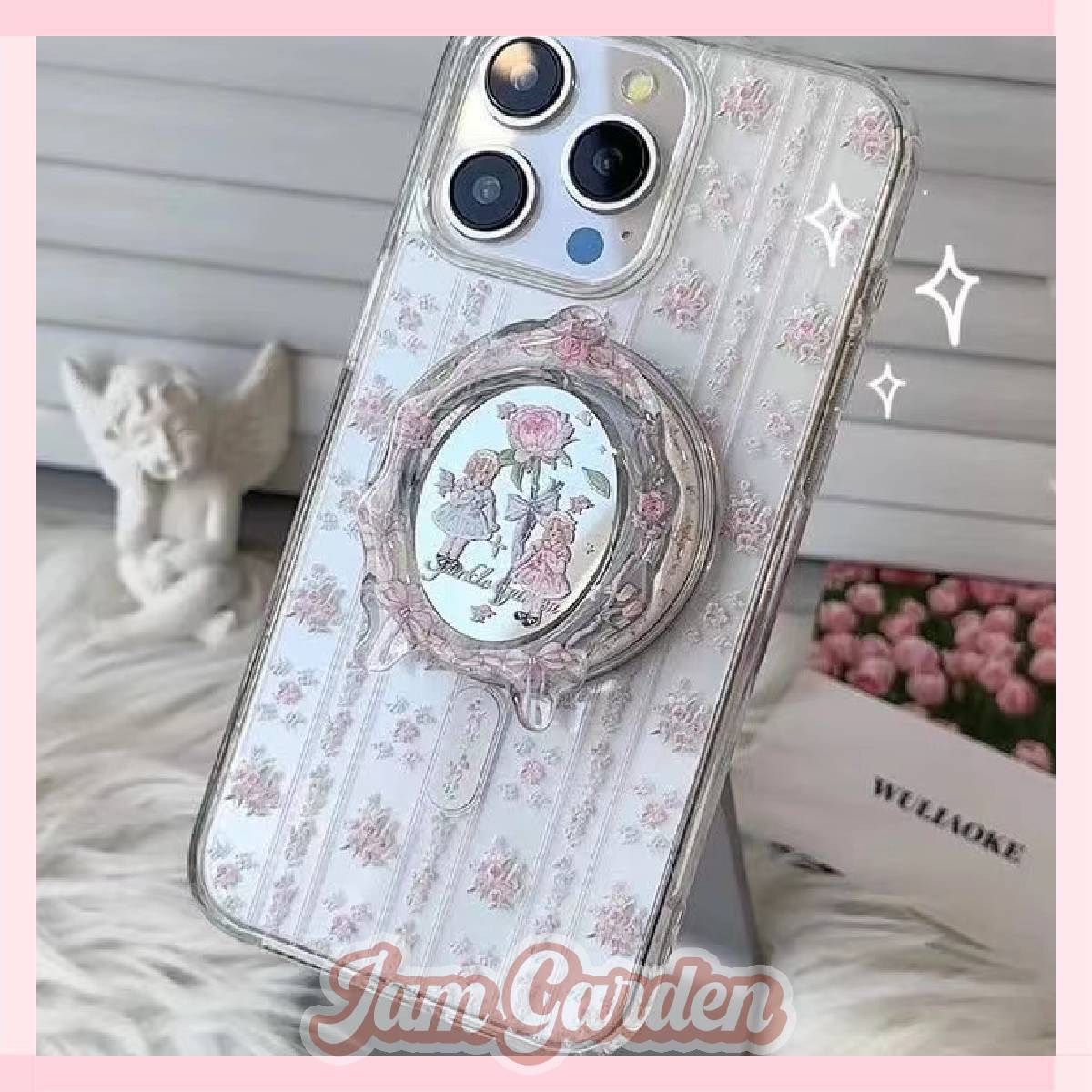 Girly lace floral phone case