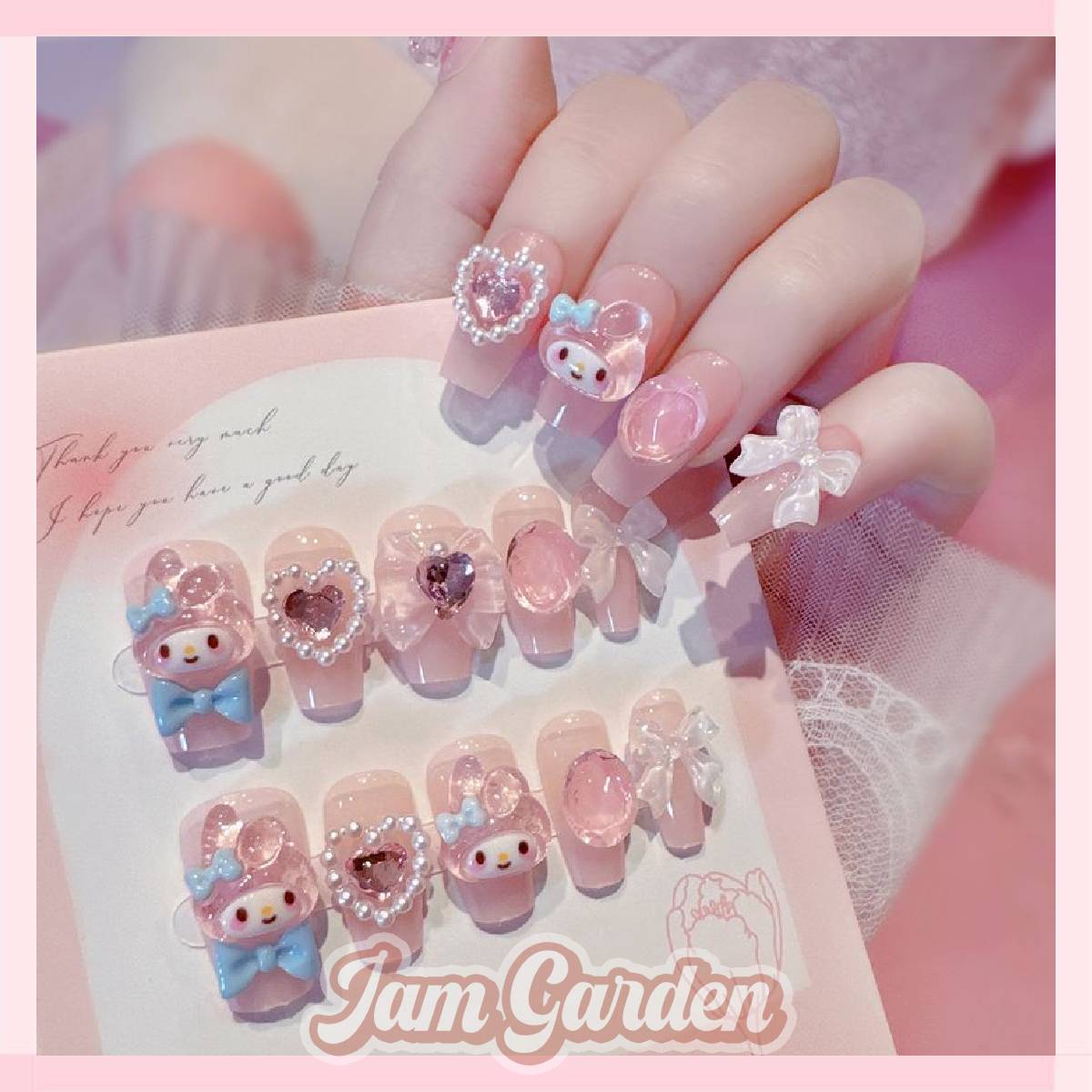 Nail art for beautiful girl Kawaii Melody