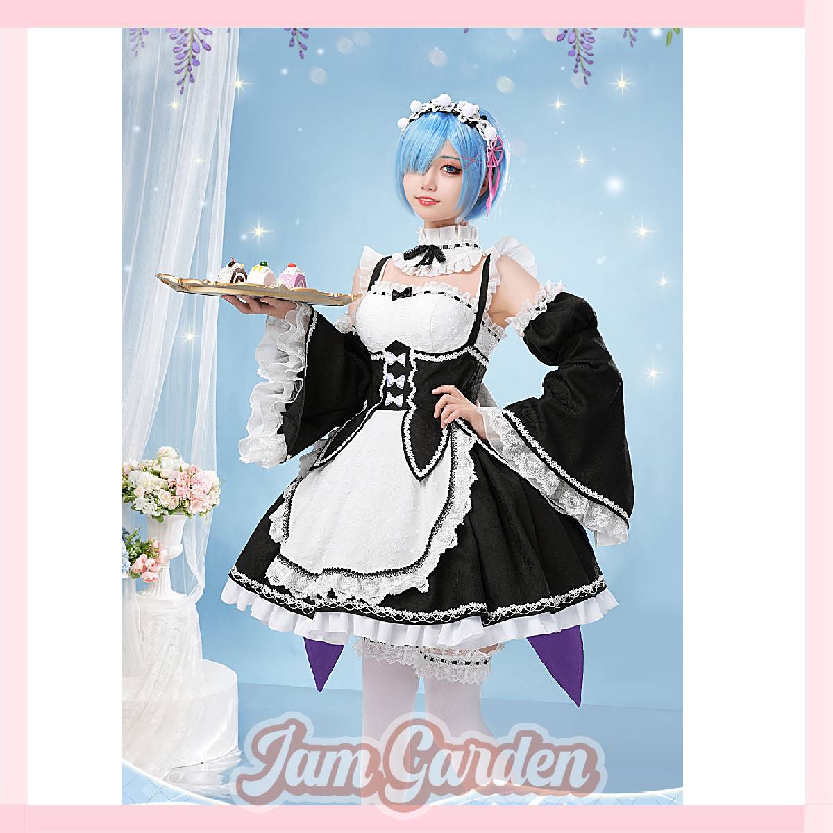 Rem's cosplay maid outfit from scratch - Starting Life in Another World