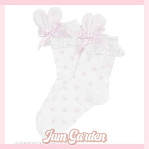 Original Lolita bunny ear socks for women in summer