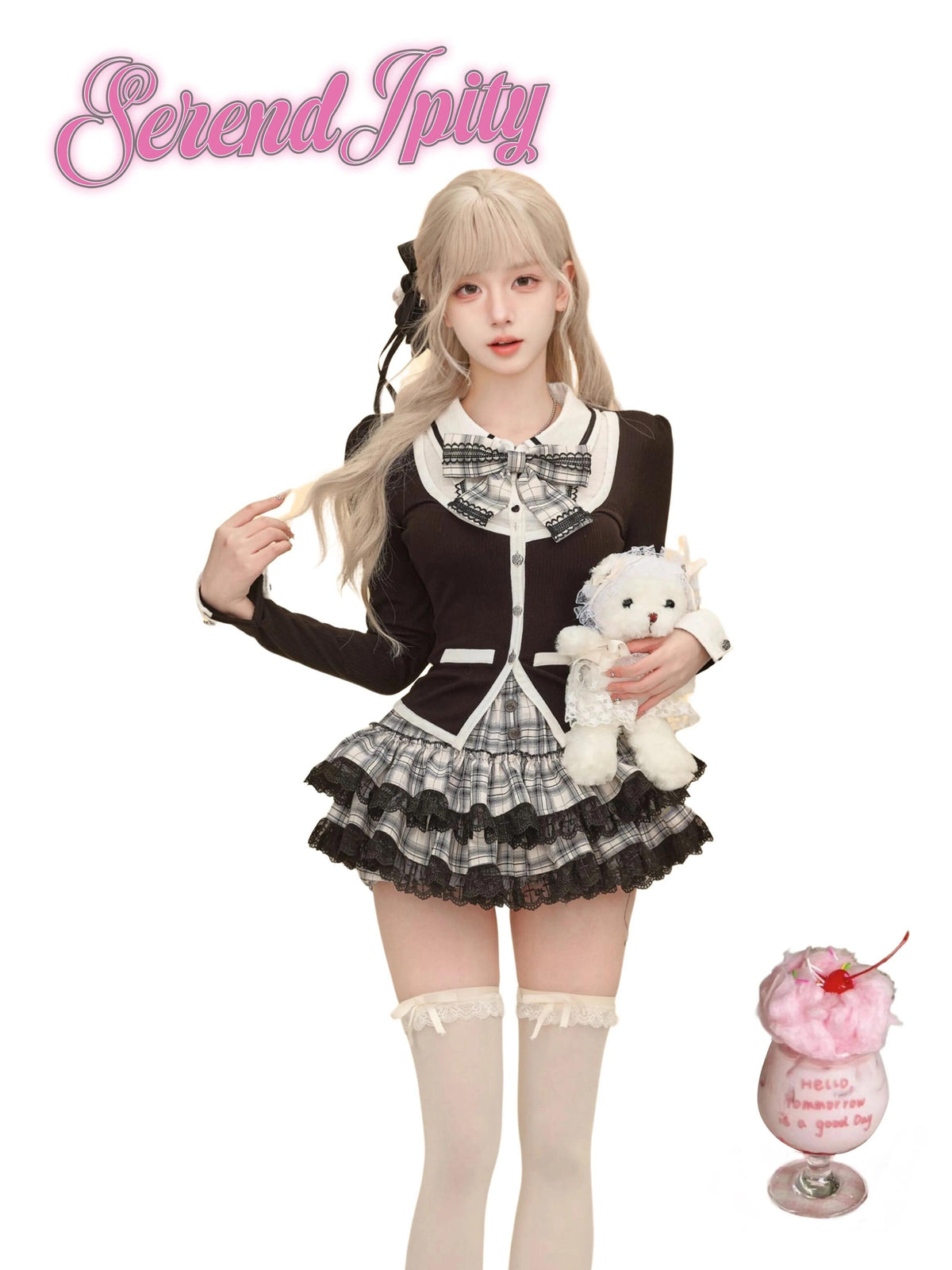 Serendipity Camellia Love Cake Skirt Set