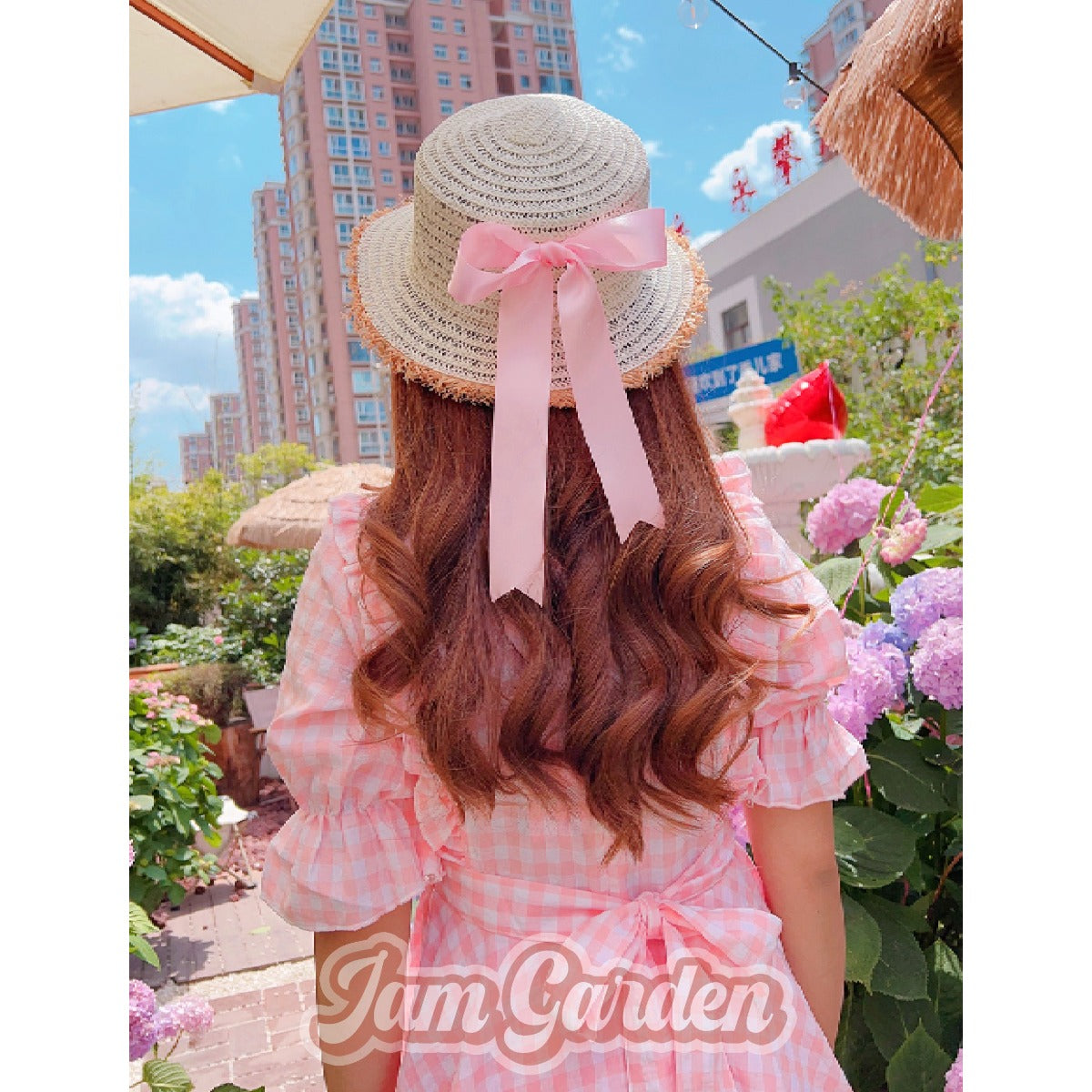 Summer Princess Style Sun Visor Hat - Jam Garden