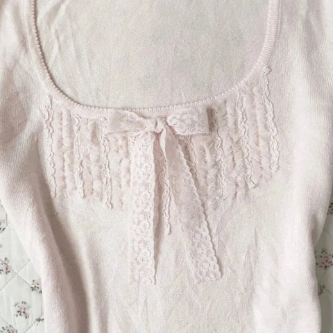 Pink Sweet Lace Top