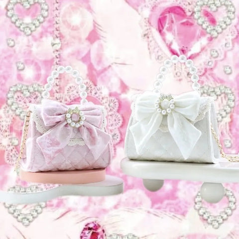 Mini bow handbag