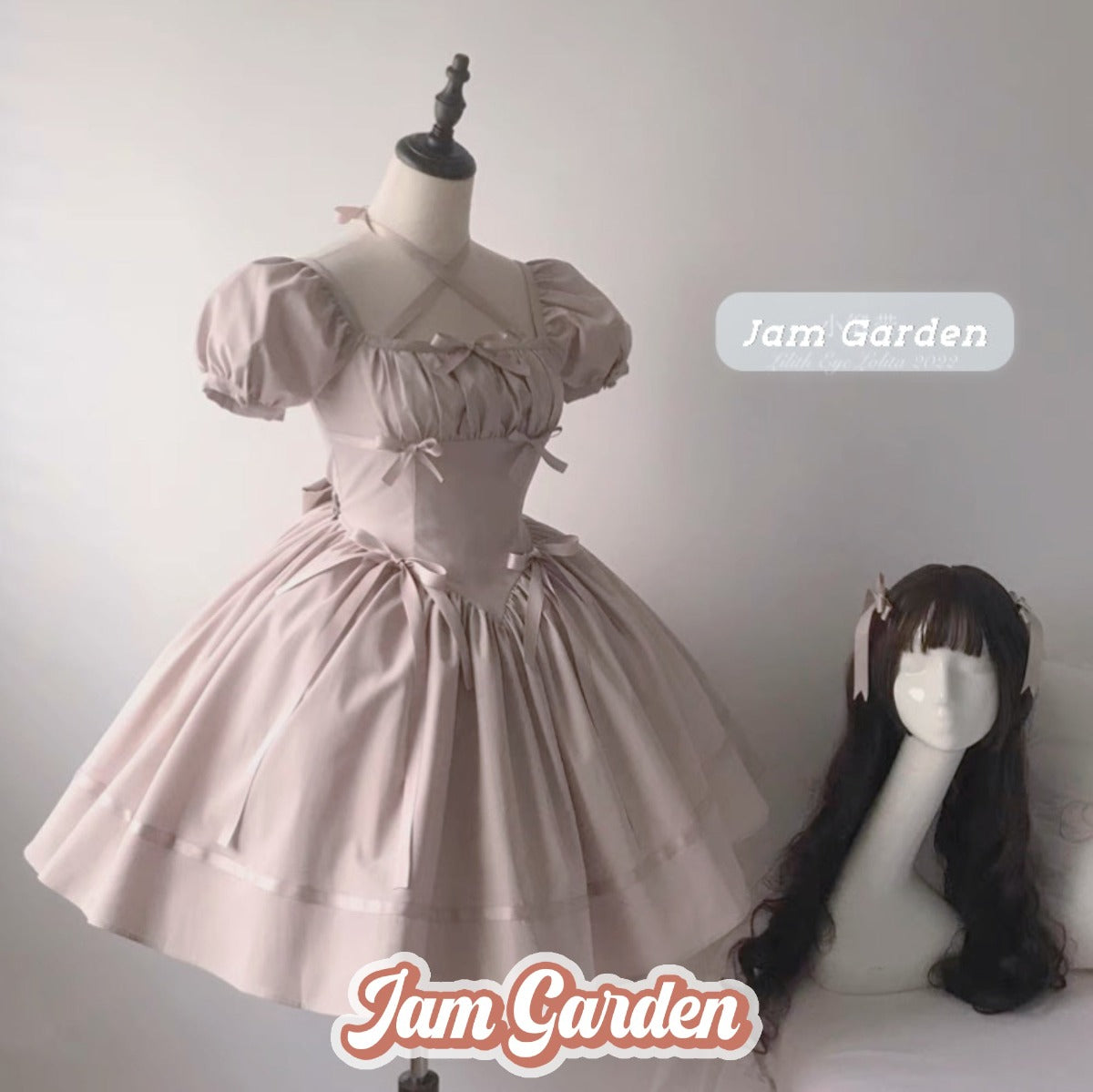 [Ribbon Girl] - Original Design Lolita Dress (6 colors) - Jam Garden