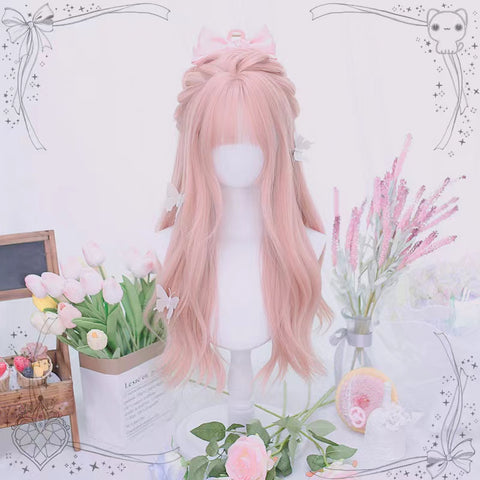 [Love Letter] - Pink Curly Wig - Jam Garden