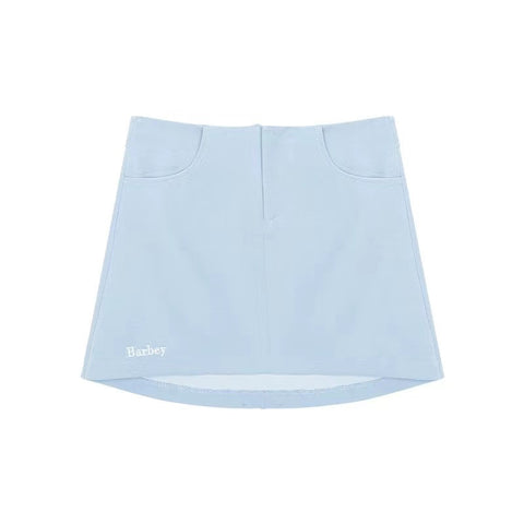 Sweet Short Sweatshirt Blue Skirt Set - Jam Garden